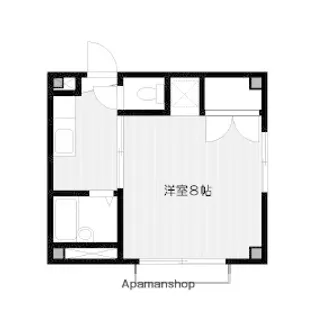 メゾンドリベルテ【101号室】の間取り