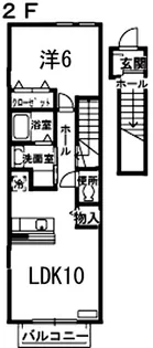 ベルヴェデーレ【2階】の間取り