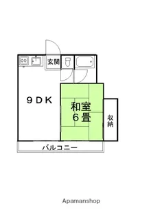 メゾンK&N【32号室】の間取り