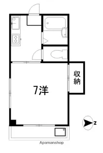 マンションタケシⅠ【101号室】の間取り