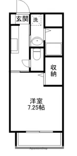 高知県高知市北御座【アパート】の間取り