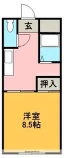 Aクイック【202号室】の間取り