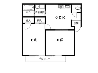 ハートフル Y・S【2階】の間取り
