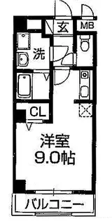 クレスト20【6階】の間取り