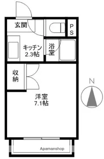 MY FLAT 2ND【301号室】の間取り