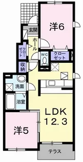 マーゼ【1階】の間取り