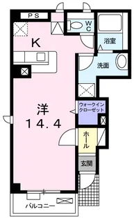 アヴァン パルク N【1階】の間取り