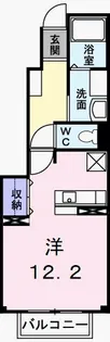 シングルカレント【1階】の間取り