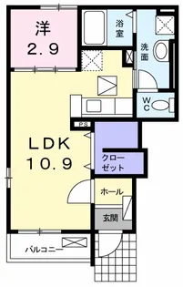 サンフェリーチェ【1階】の間取り