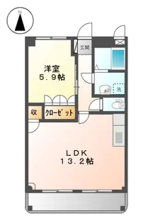 プルミエアリーナ【2階】の間取り