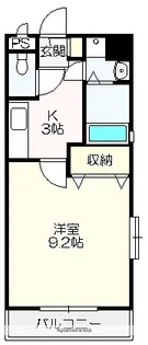 マリベールOHARAGI【401号室】の間取り
