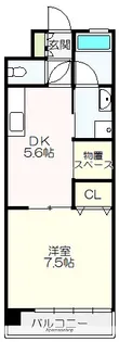 DRハウス3【6階】の間取り