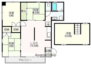 カサグレイズ【北305号室】の間取り