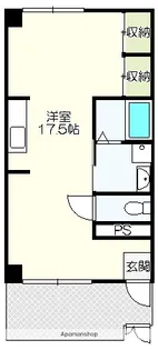 カサグレイズ【北106号室】の間取り