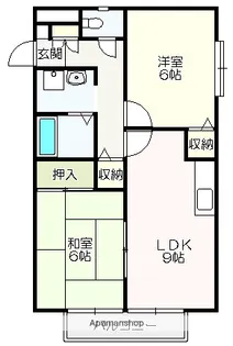 カーサ150【2階】の間取り