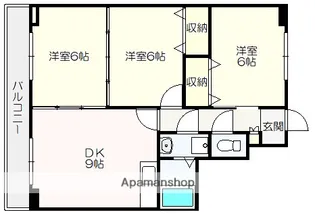 ロゼ3【8階】の間取り