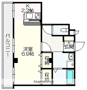 メゾンSEI【3階】の間取り