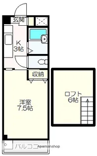 メゾン・ド・エマイユ【507号室】の間取り