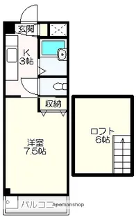 メゾン・ド・エマイユ【503号室】の間取り