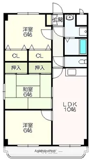 ピースハウスM【101号室】の間取り