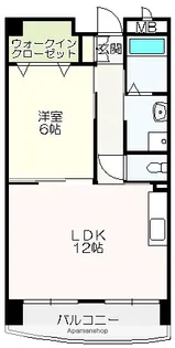 マリベールTANOUCHIⅣ番館【305号室】の間取り