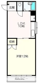 ロイヤルガーデンⅠ【4階】の間取り