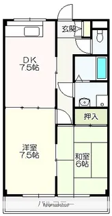あざみのスクエアⅡ【2階】の間取り