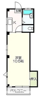 ハイツ15【3階】の間取り