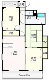 ルミエールⅢ【5階】の間取り