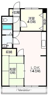クレールシャンブル21【302号室】の間取り