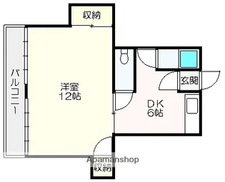 タウンハウス薊野Ⅱ【2階】の間取り