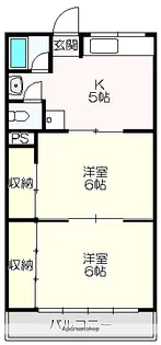 北村マンション【2階】の間取り