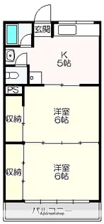 北村マンション【1階】の間取り