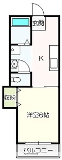 CABANA HOUSE【2階】の間取り