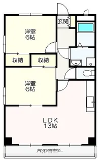 澤村マンション【3階】の間取り