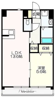 エルフィーノⅡ【7階】の間取り