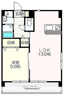 エルフィーノⅡ【3階】の間取り