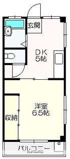 エスポアールKNA【4階】の間取り