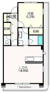 アルベールSEI【205号室】の間取り