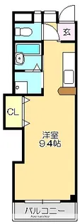 グリーンハイツ【1階】の間取り