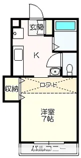 ジョイシティ【3階】の間取り
