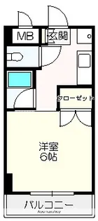 サンフィールドレジデンス【505号室】の間取り