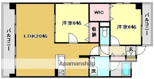 グランドール桜井【7階】の間取り