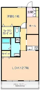 第14つくもコーポ【302号室】の間取り