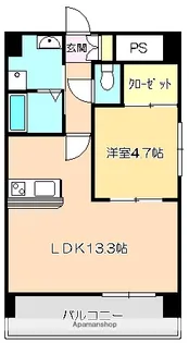 モルテステーレ【8階】の間取り