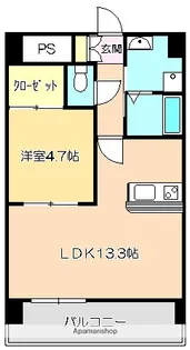 モルテステーレ【4階】の間取り