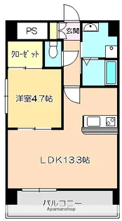 モルテステーレ【8階】の間取り