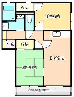 ファミールKIYOTO B棟【202号室】の間取り