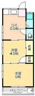 西泉荘【303号室】の間取り