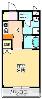 フォレスト21【303号室】の間取り